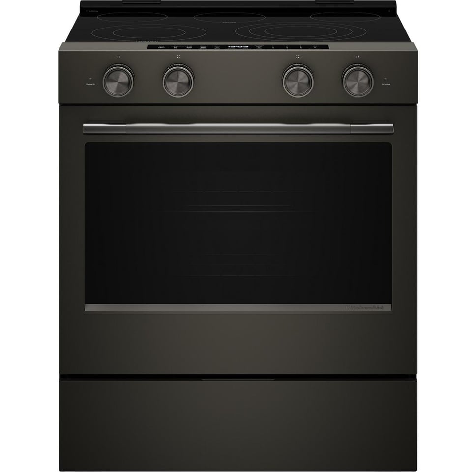 KitchenAid 30 inch Single Oven Electric Range