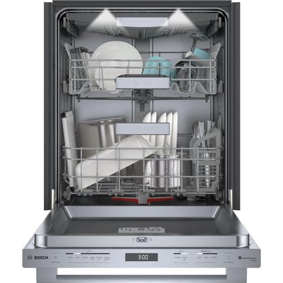 Bosch 9 Cycle Dishwasher with Hidden Controls
