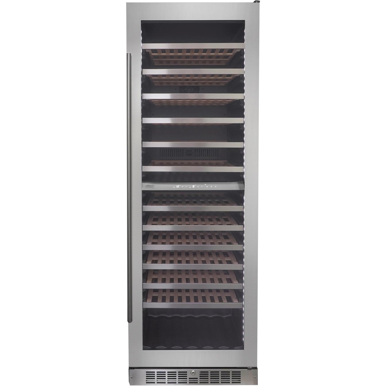 Silhouette Freestanding or Built-in 24 inch 14.0 cu.ft. Wine Cooler