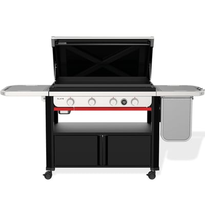 Weber Slate Freestanding 4 Burner Liquid Propane Flat-top BBQ Griddle
