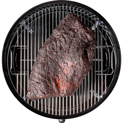 Weber Smokey Mountain Cooker Smoker 18 inch Charcoal BBQ Grill 