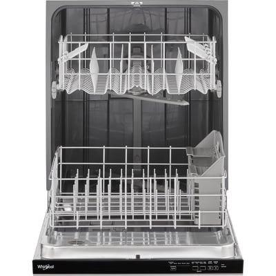 Whirlpool 4 Cycle Dishwasher with Hidden Controls