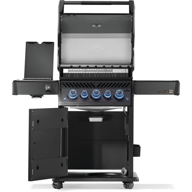 Napoleon Phantom Rogue PRO-S 425 Freestanding 5 Burner Liquid Propane BBQ Grill with Infrared Side and Rear Burner