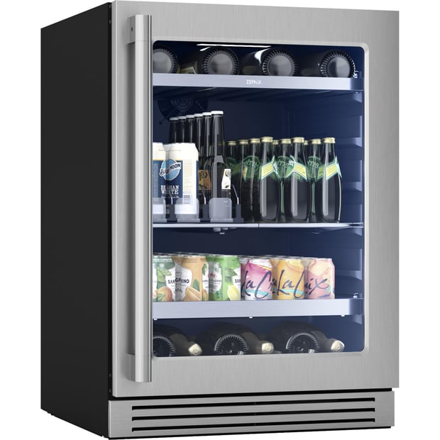 Zephyr Presrv Freestanding or Built-in 24 inch 5.6 cu.ft. Beverage Centre