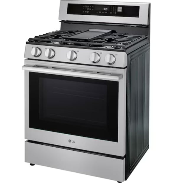 LG 30 inch Single Oven Gas Range