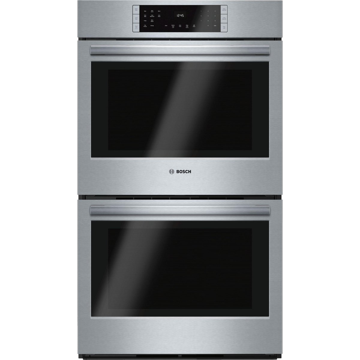 Bosch 800 Series Double Wall Oven 30'' Stainless Steel