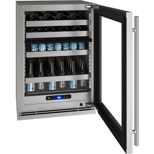 U-Line Freestanding or Built-in 24 inch 5.1 cu.ft. Beverage Centre