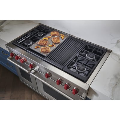 Wolf 48 inch Double Oven Dual Fuel Range