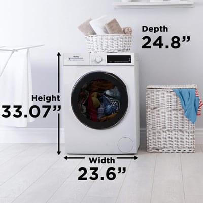 Danby 2.2 cu.ft Stackable Front Load Steam Washer