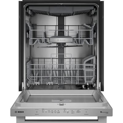 Bosch 800 6 Cycle Dishwasher with Hidden Controls