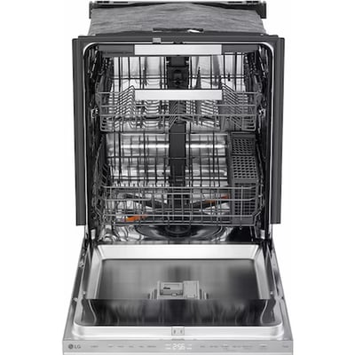 LG 24 inch 46 dBA Dishwasher with Hidden Controls and Third Rack