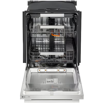 LG 24-inch 39 dB Dishwasher with Hidden Controls and Third Rack