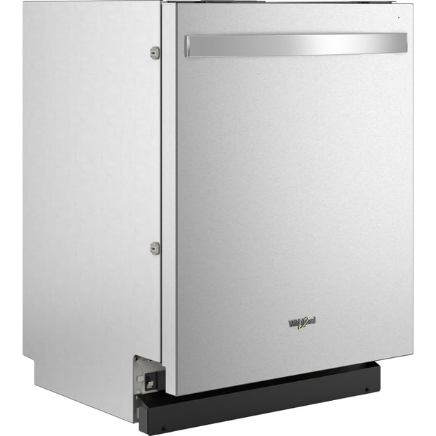 Whirlpool 5 Cycle Dishwasher with Hidden Controls