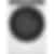 Whirlpool White 5.8 cu.ft Stackable Front Load Washer and 7.4 cu.ft. Stackable Steam Electric Dryer