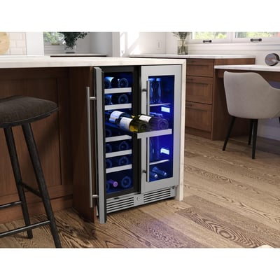 Zephyr Built-In or Freestanding 5.2 cu.ft. Wine Cooler