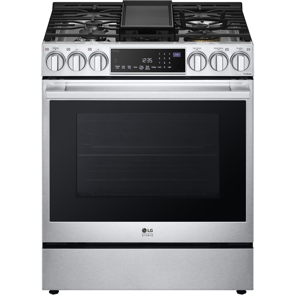 LG 30 inch Single Oven Gas Range