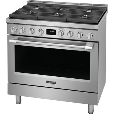Frigidaire Professional 36 inch Single Oven Dual Fuel Range
