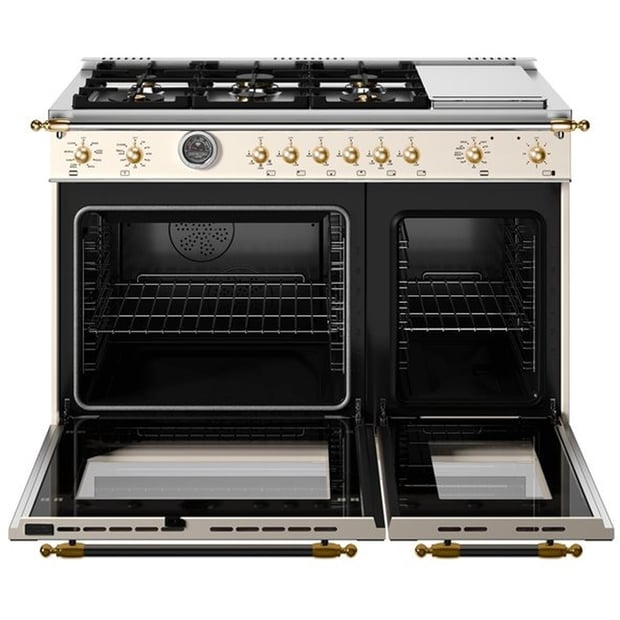 Bertazzoni 48 inch Double Oven Dual Fuel Range