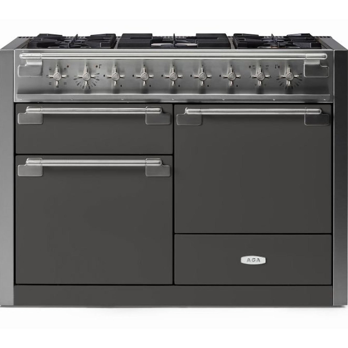 AGA 48 Inch Single Oven Dual Fuel Range
