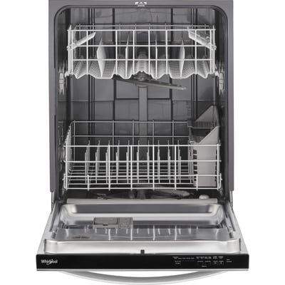 Whirlpool 4 Cycle Dishwasher with Hidden Controls