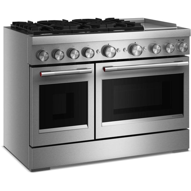 KitchenAid 48 inch Double Oven Dual Fuel Range