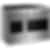KitchenAid 48 inch Double Oven Dual Fuel Range