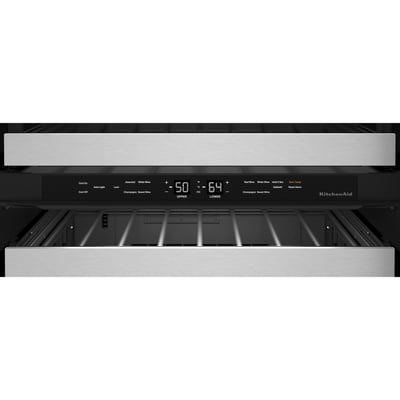 KitchenAid Freestanding or Built-in 24 inch 4.97 cu.ft Wine Cooler