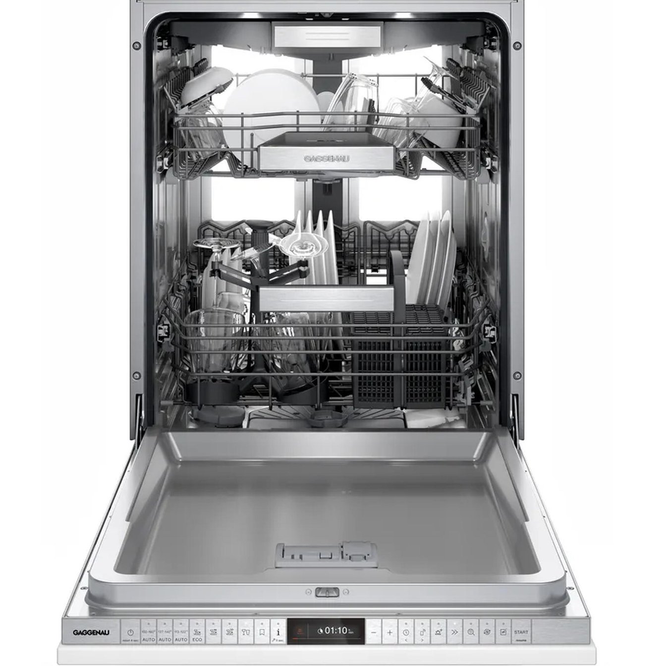Gaggenau 8 Cycle Dishwasher with Hidden Controls