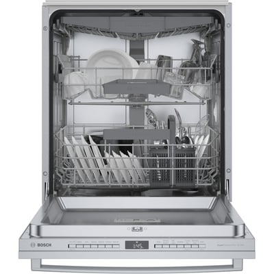 Bosch 800 6 Cycle Dishwasher with Hidden Controls