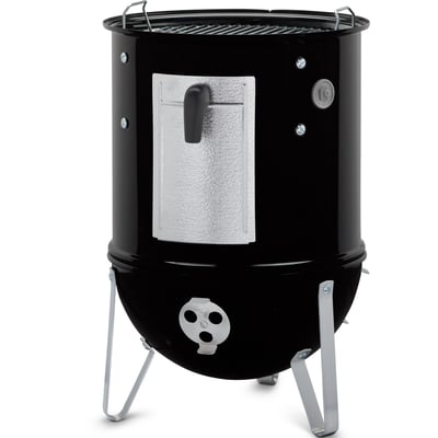 Weber Smokey Mountain Cooker Smoker 14 inch Charcoal BBQ Grill 