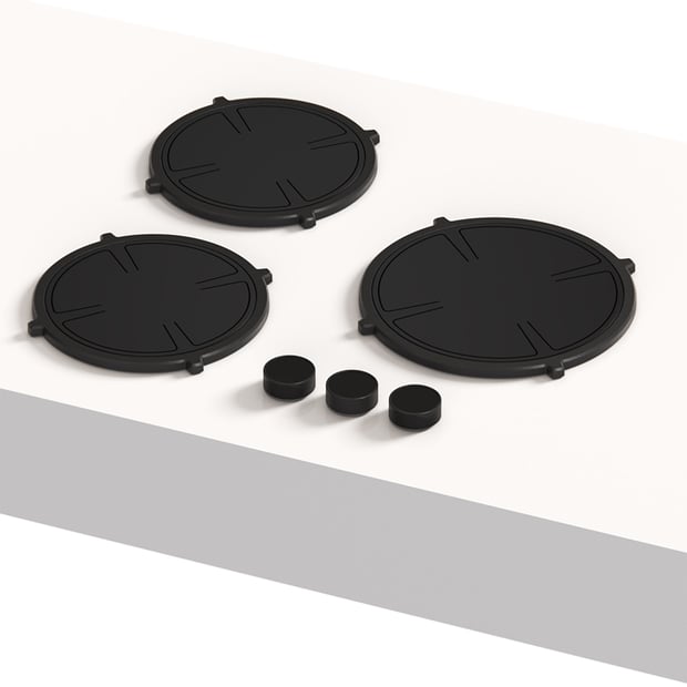 PITT Capital 22 inch 3-Zone Module Induction Cooktop