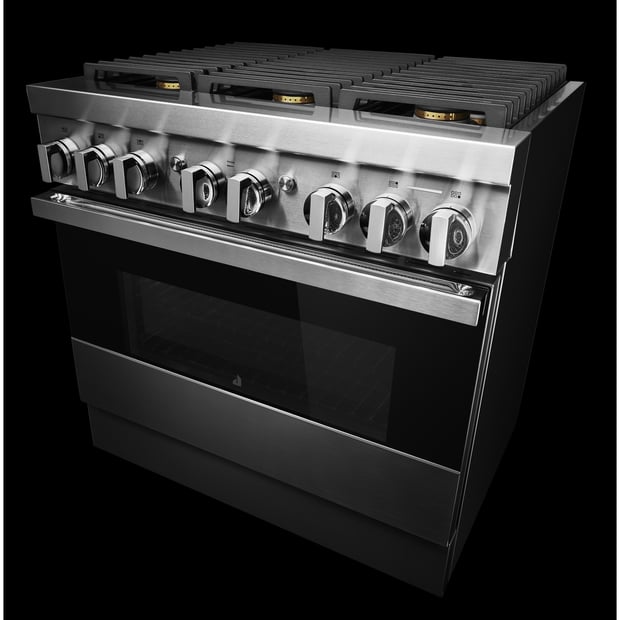 JennAir 36 inch Single Oven Dual Fuel Range