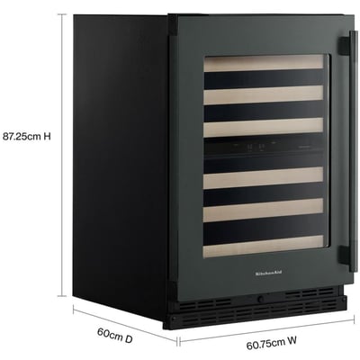 KitchenAid Built-in 24 inch 4.97 cu. ft Wine Cooler