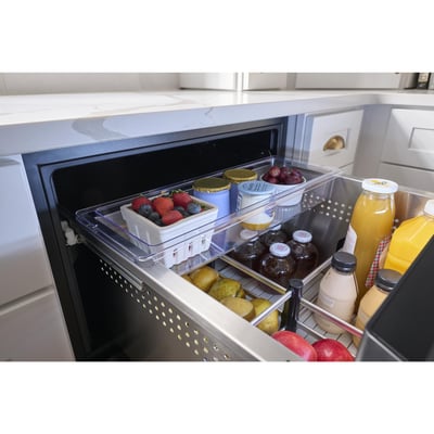 Zephyr Built-in 24 inch Refrigerator Freezer Drawers