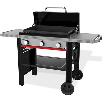 Weber Slate Freestanding 3 Burner Liquid Propane Flat-top BBQ Griddle
