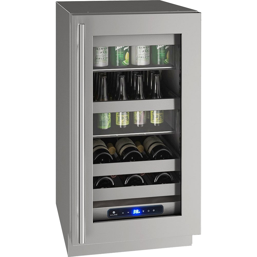 U-Line Freestanding or Built-in 18 inch 3.7 cu.ft. Beverage Centre