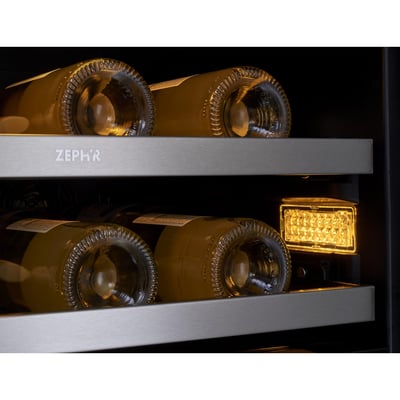 Zephyr Built-In or Freestanding 5.2 cu.ft. Wine Cooler
