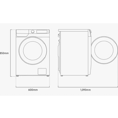 Samsung 2.9 cu.ft. Stackable Front Load Steam Washer
