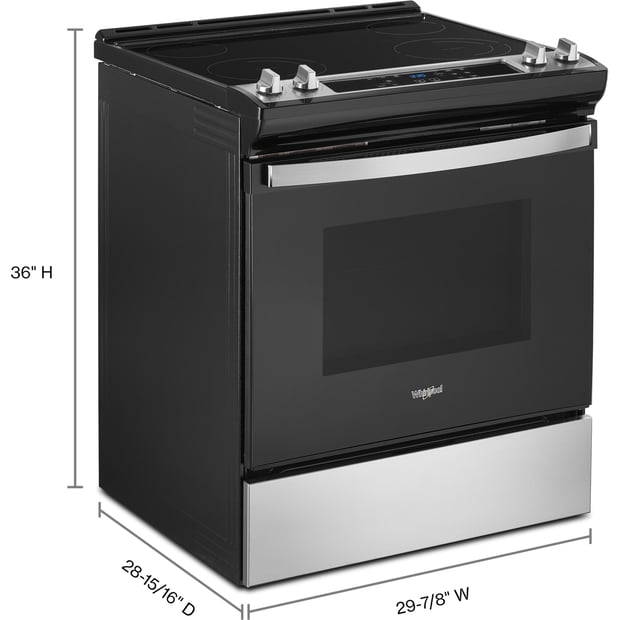Whirlpool 30 inch Single Oven Electric Range