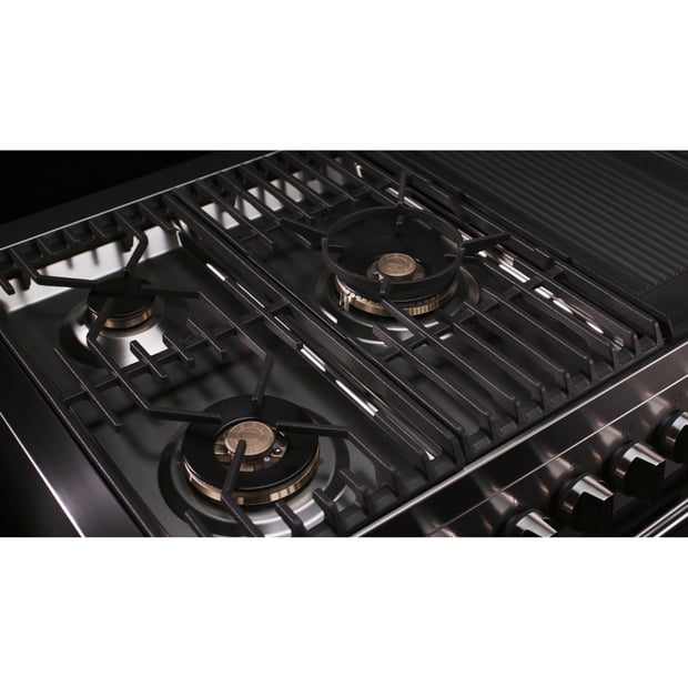 Steel Cucine 36 inch Single Oven Dual Fuel Range