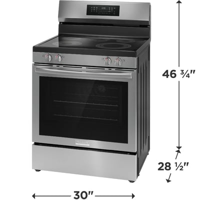 Frigidaire Gallery 30 inch Electric Range Single