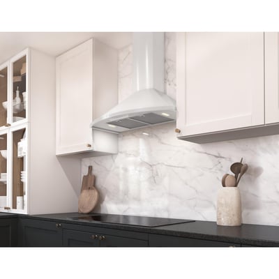 Zephyr 30 inch 600 CFM Wall-Mount Chimney Ventilation Hoodfan