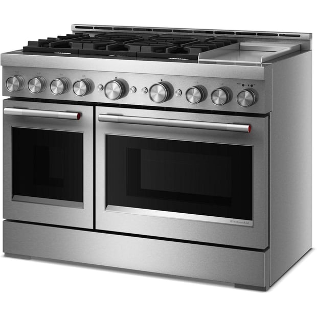 KitchenAid 48 inch Double Oven Gas Range