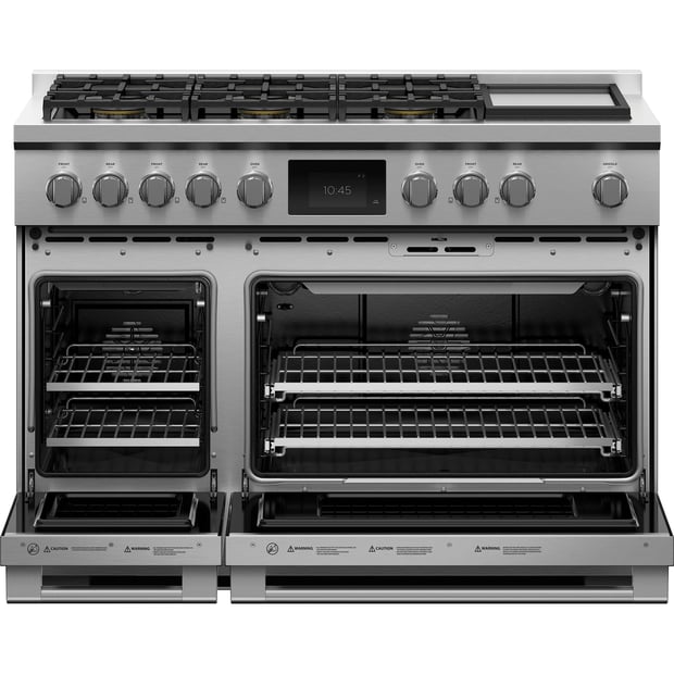Fisher & Paykel Professional 48 inch Double Oven Dual Fuel Range