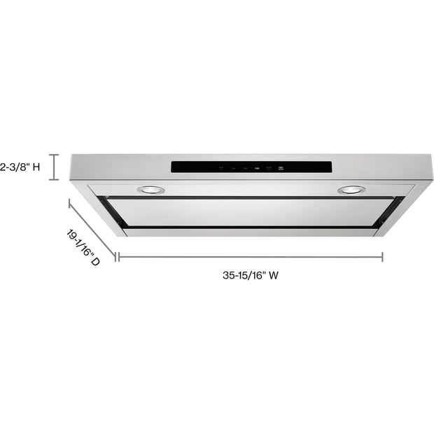 KitchenAid 36 inch 400 CFM Under-Cabinet Ventilation Hoodfan