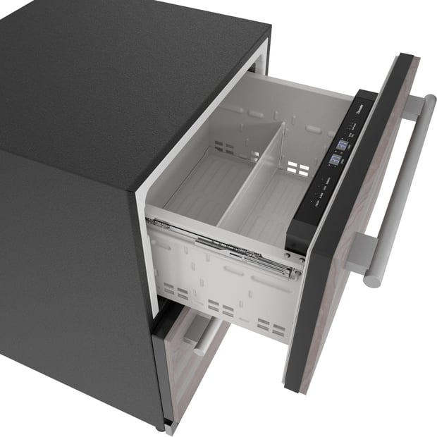 Thermador Freestanding or Built-in 24 inch 4.4 cu.ft. Refrigerator Drawers