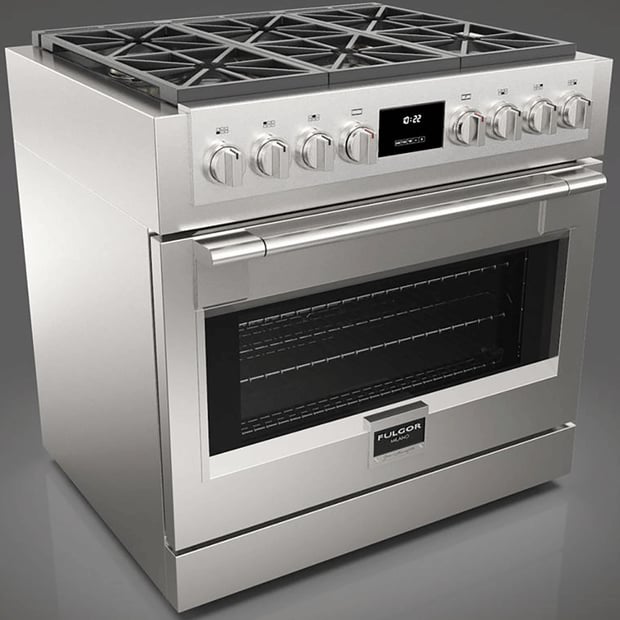 Fulgor 36 inch Single Oven Gas Range
F6PGR366S2