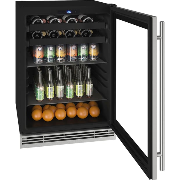 U-Line Freestanding or Built-in 24 inch 5.5 cu.ft. Beverage Centre