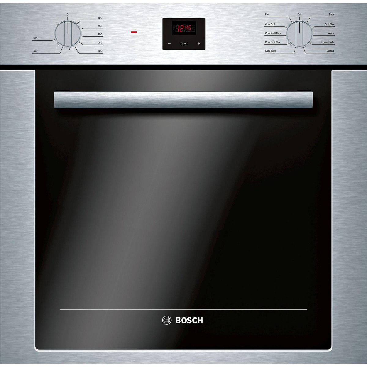Bosch 500 Series Single Wall Oven 24'' Stainless Steel