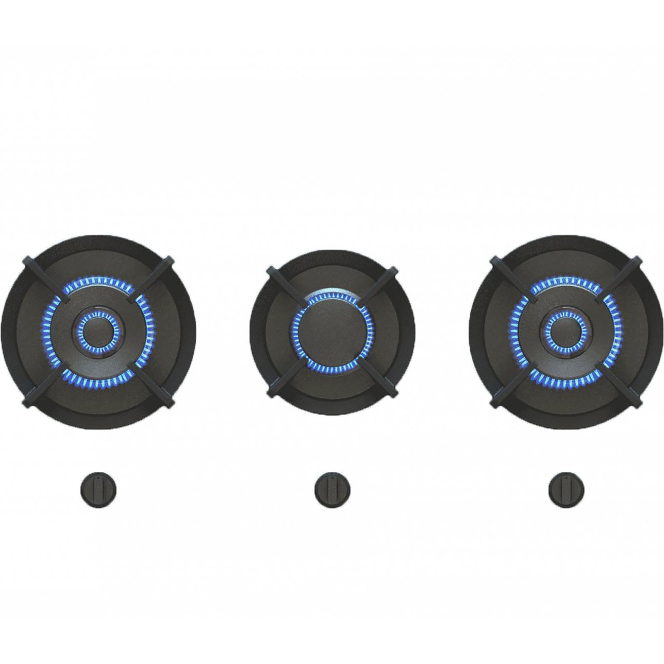 PITT Cusin 33 inch 3-Burner Module Gas Cooktop